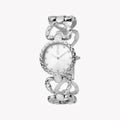 Elegante Just Cavalli Damenuhr aus Edelstahl in Silber