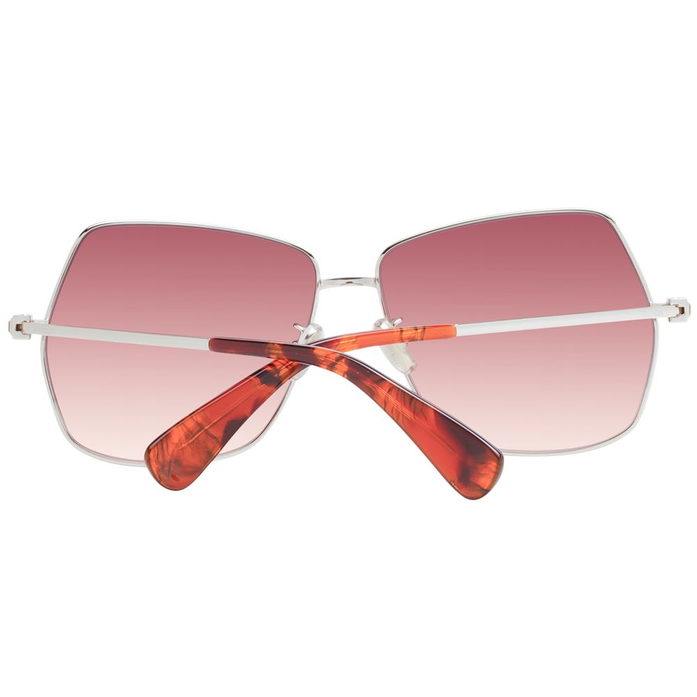 Max Mara Sonnenbrille aus silbernem Metall