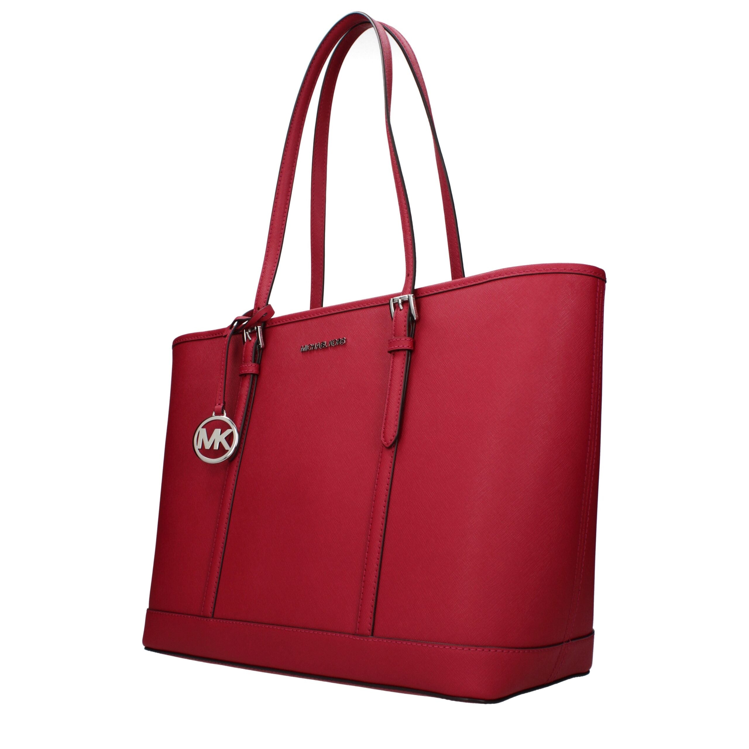 Michael Kors Rote Leder Schultertasche