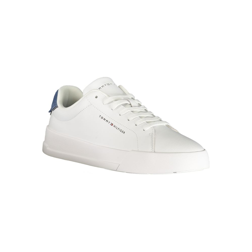 Herren-Sneaker aus weißem Polyurethan