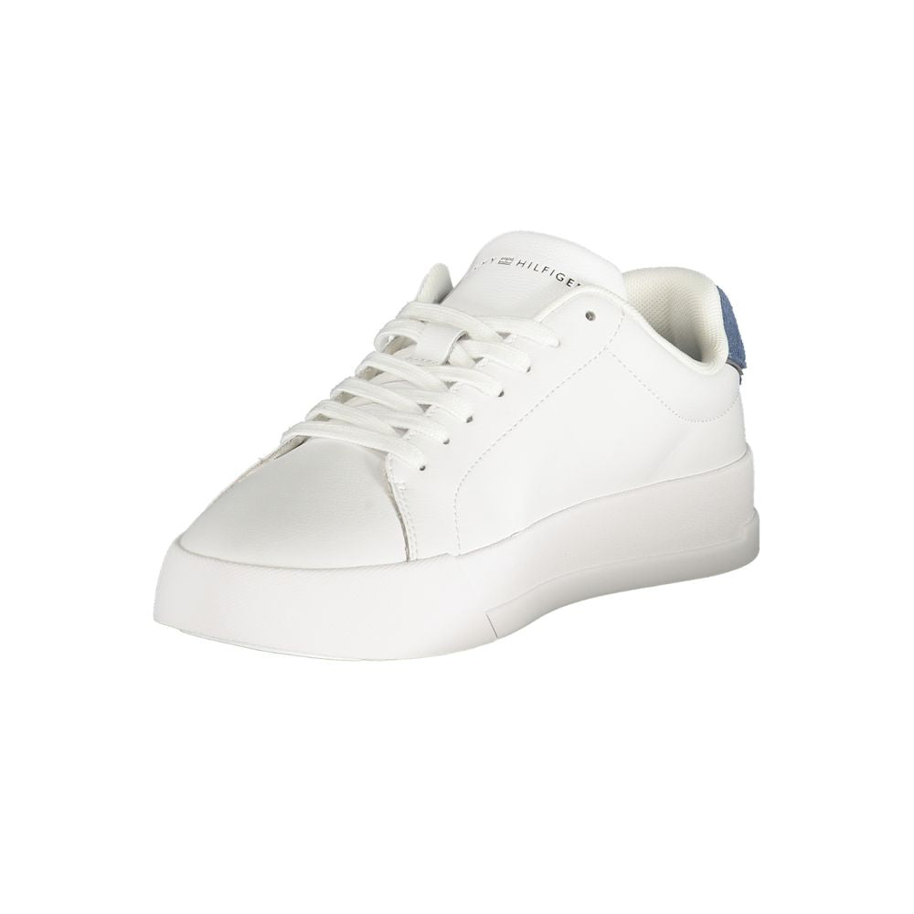 Herren-Sneaker aus weißem Polyurethan