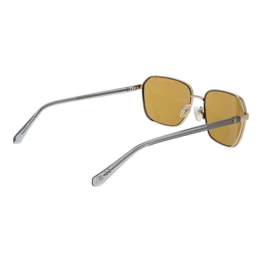 Guess Sonnenbrille aus goldfarbenem Metall – Stilvoll & Elegant.
