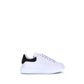 Alexander McQueen Weiße Bos Taurus Kalbsleder Plateau-Sneaker