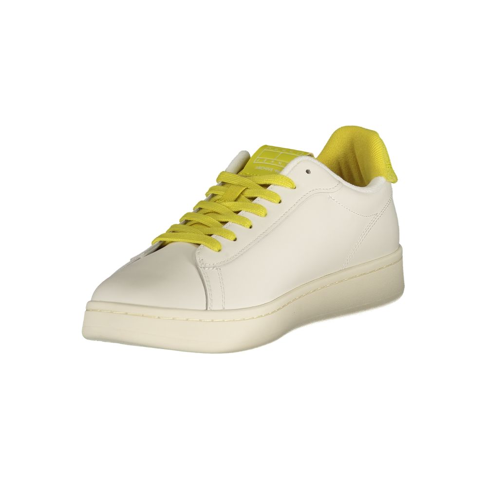 Tommy Hilfiger Bianco Polyurethane Herren Sneaker