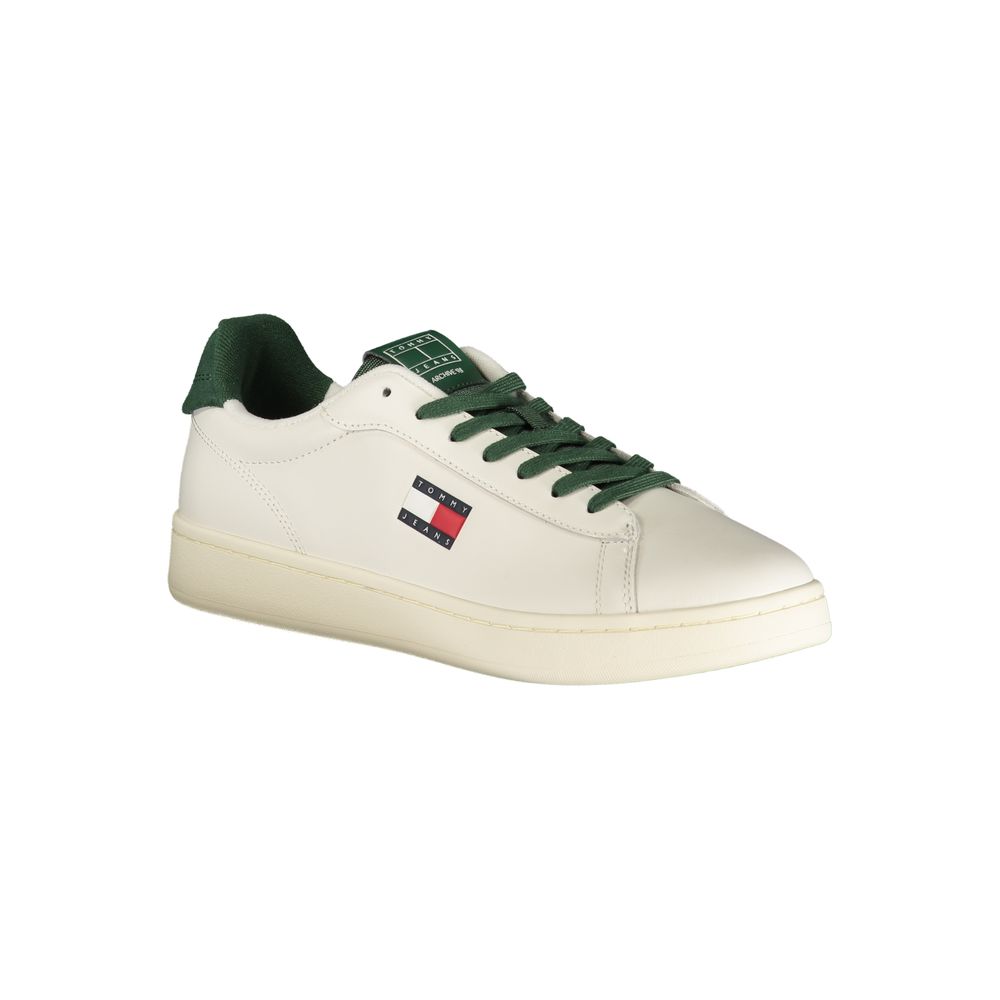 Tommy Hilfiger Bianco Polyurethane Herren Sneaker