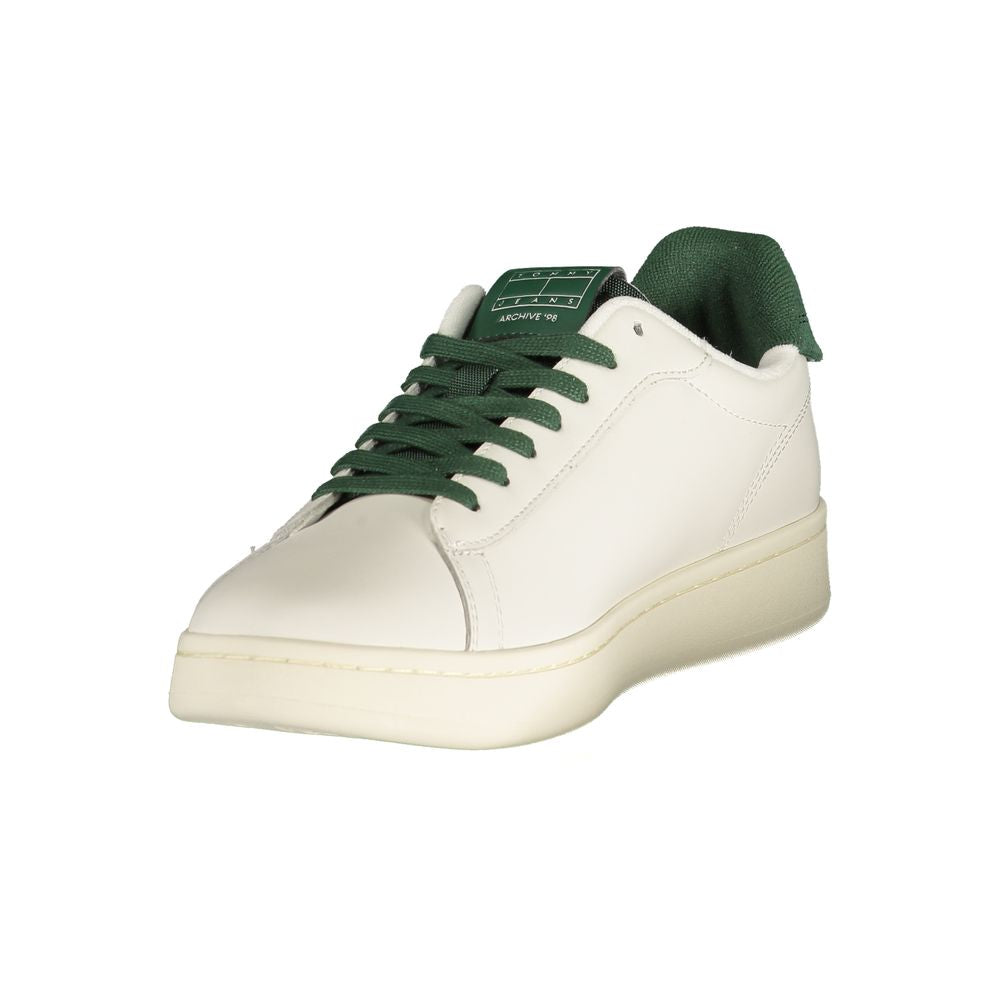 Tommy Hilfiger Bianco Polyurethane Herren Sneaker