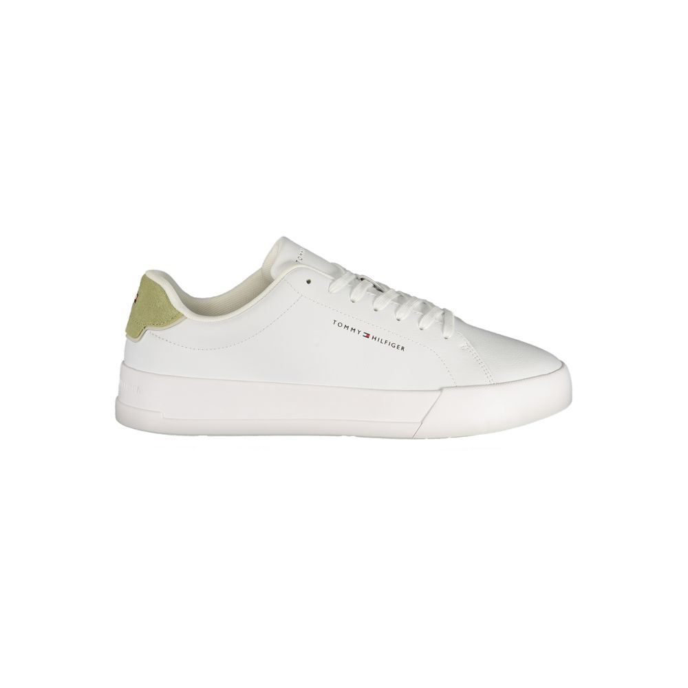 Tommy Hilfiger Bianco Polyurethane Herren Sneaker