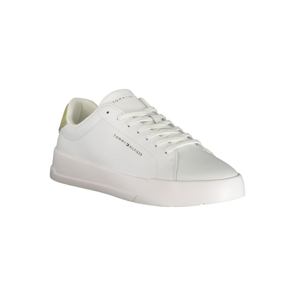 Tommy Hilfiger Bianco Polyurethane Herren Sneaker