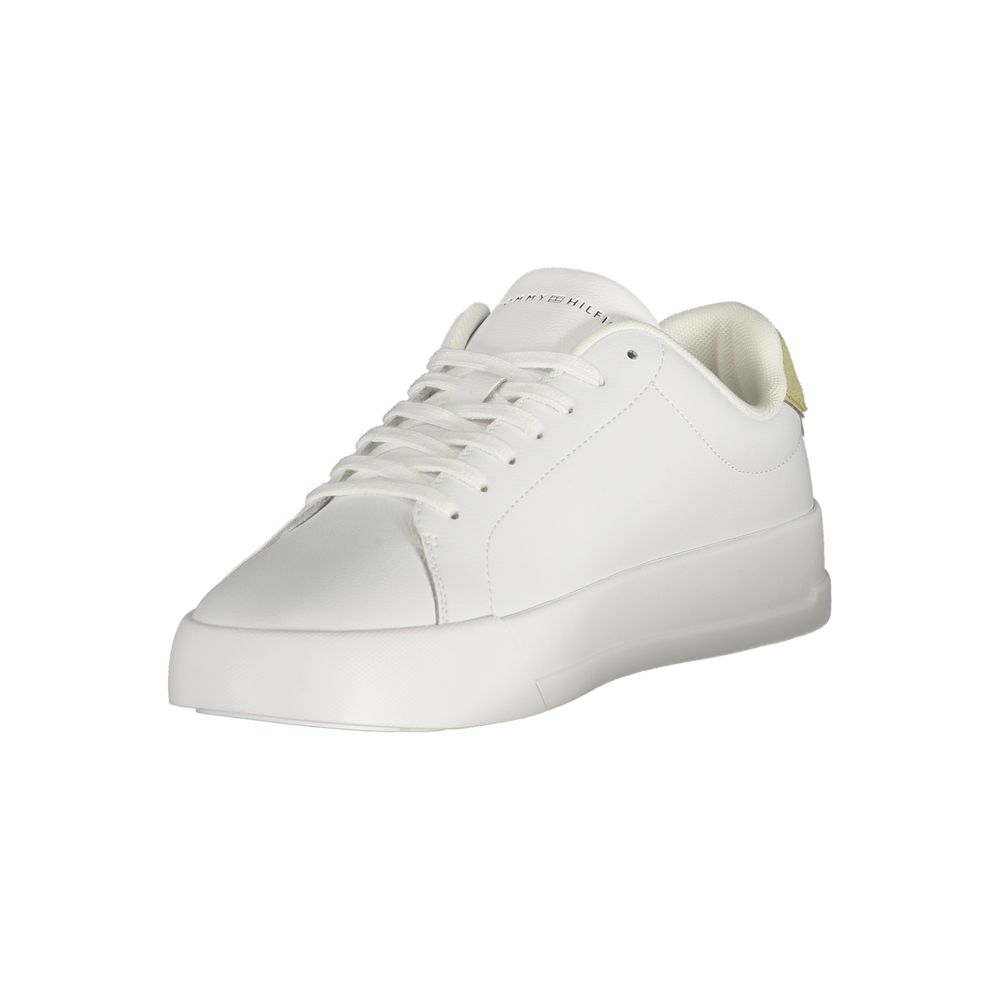 Tommy Hilfiger Bianco Polyurethane Herren Sneaker