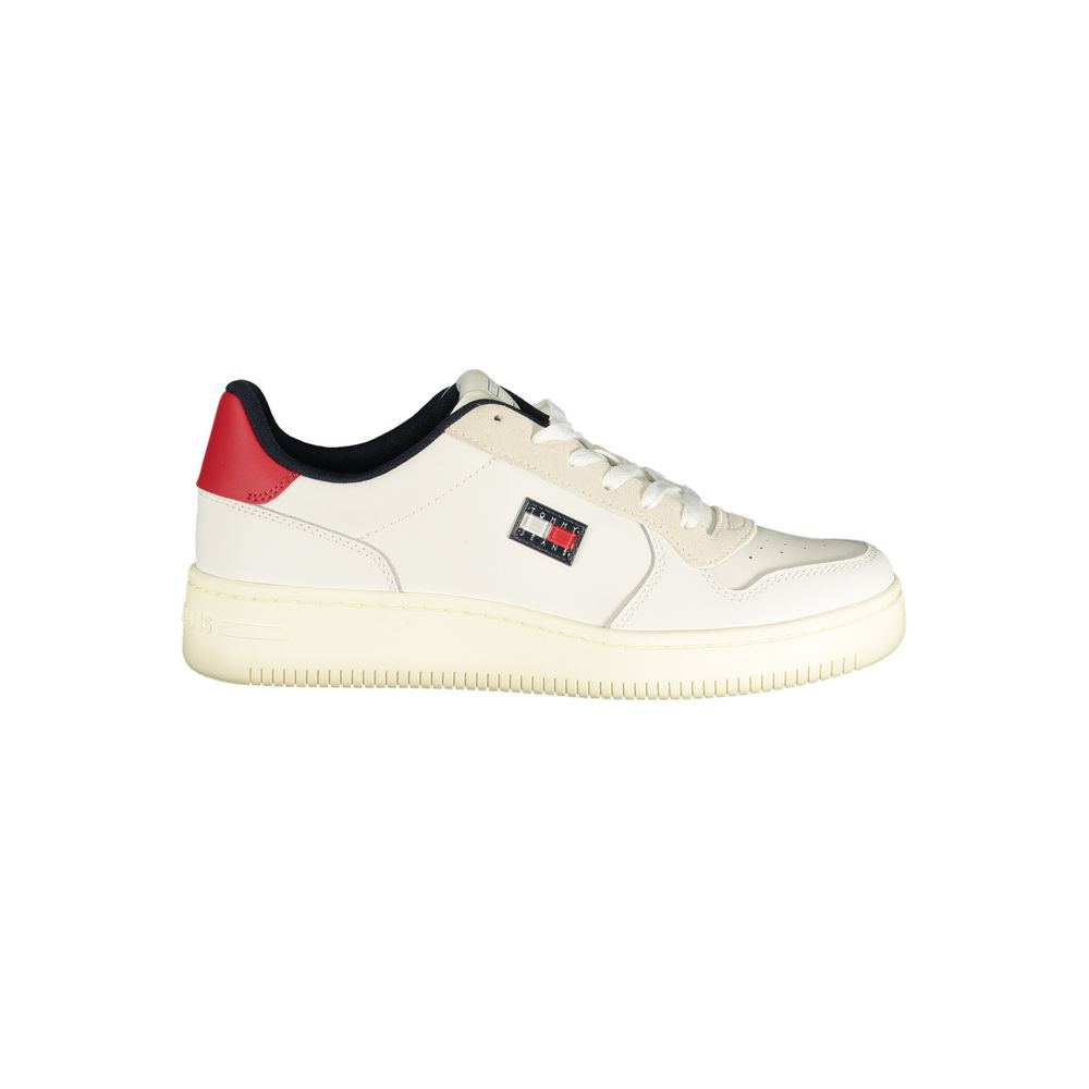 Tommy Hilfiger Bianco Polyurethane Herren Sneaker
