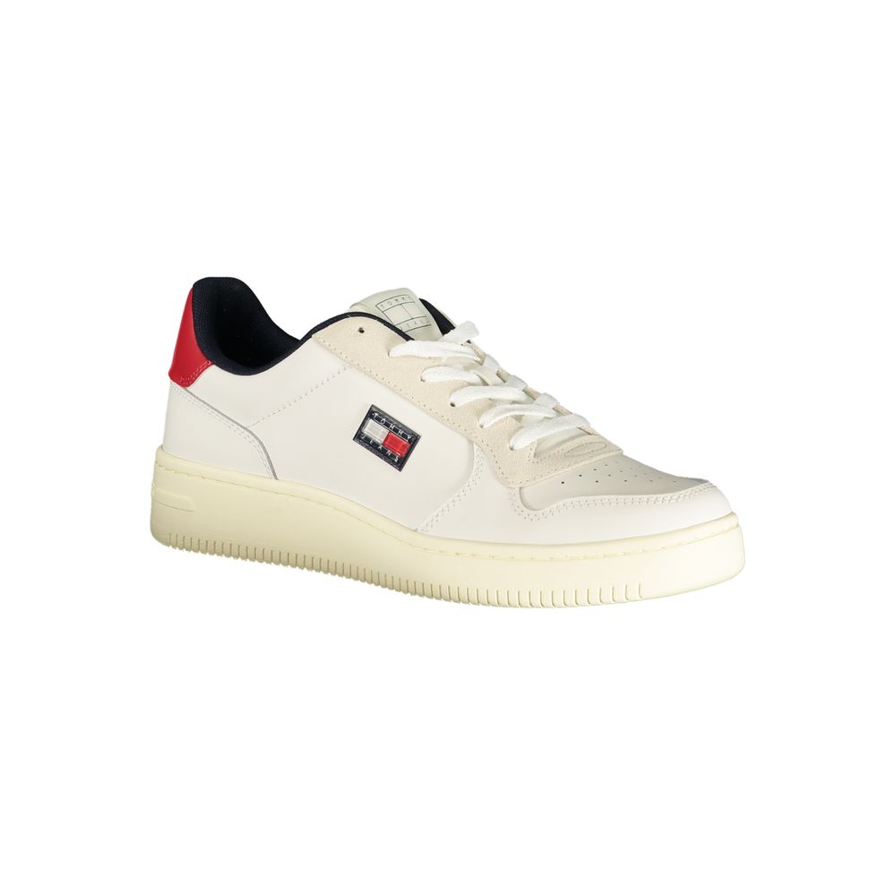 Tommy Hilfiger Bianco Polyurethane Herren Sneaker