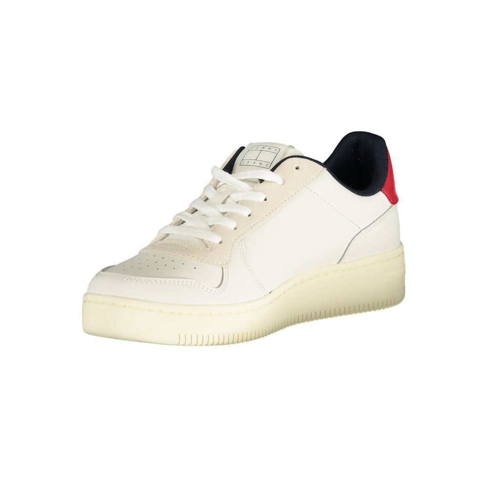 Tommy Hilfiger Bianco Polyurethane Herren Sneaker