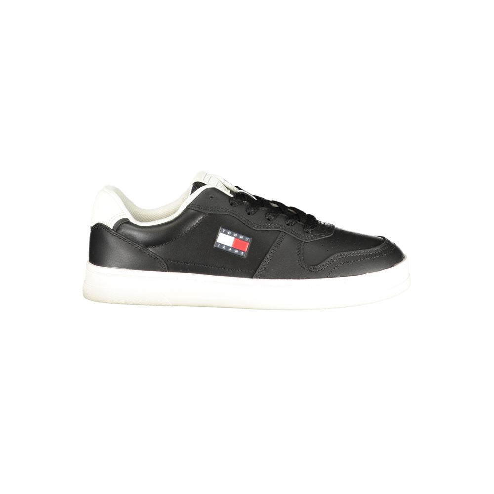 Tommy Hilfiger Schwarze Sneaker aus Polyester