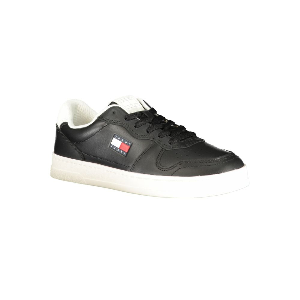 Tommy Hilfiger Schwarze Sneaker aus Polyester