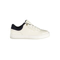 Tommy Hilfiger Weiße Low-Top-Sneaker aus Polyester