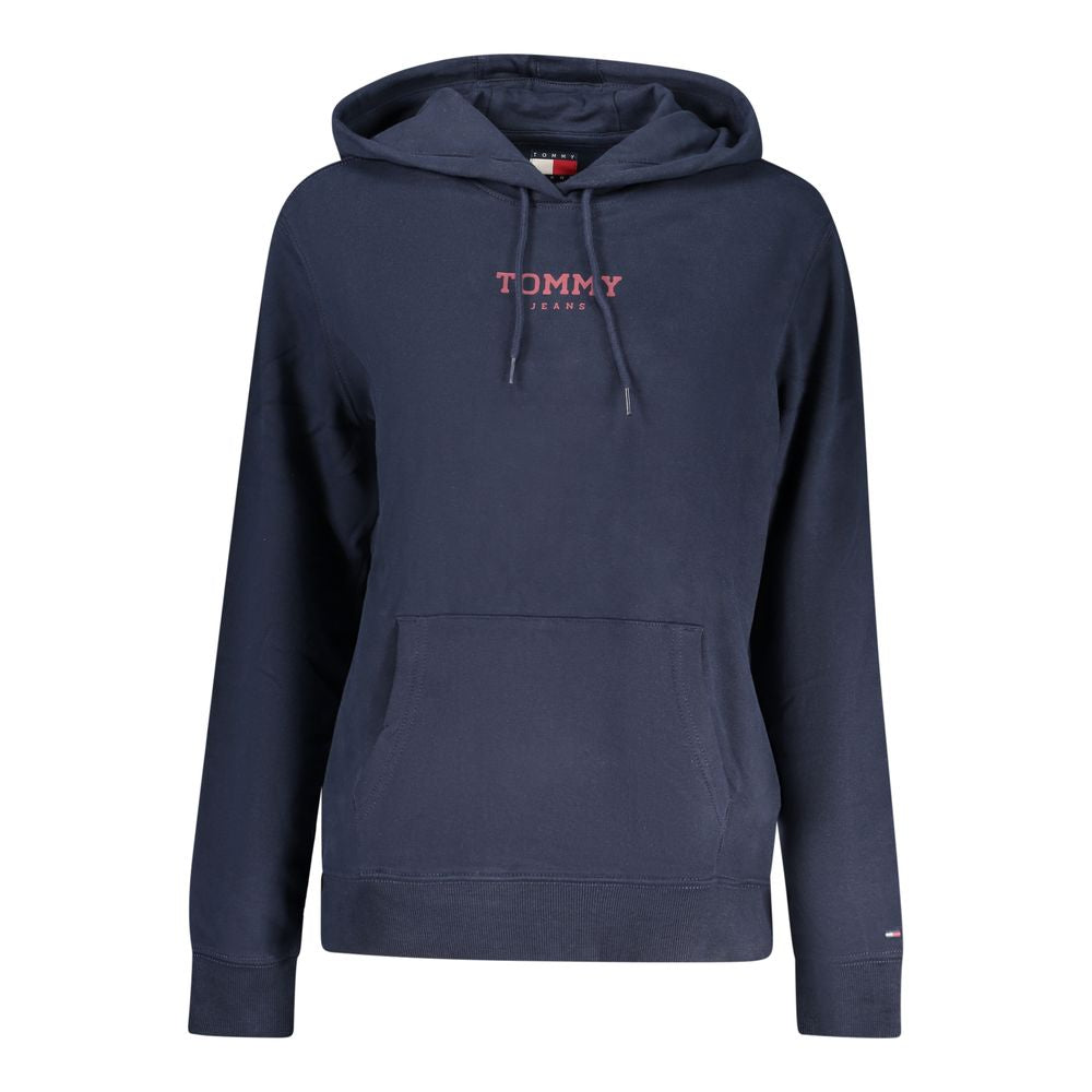 Tommy Hilfiger Blauer Baumwoll-Hoodie für Damen