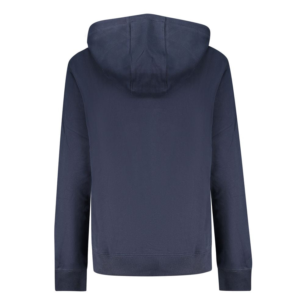 Tommy Hilfiger Blauer Baumwoll-Hoodie für Damen