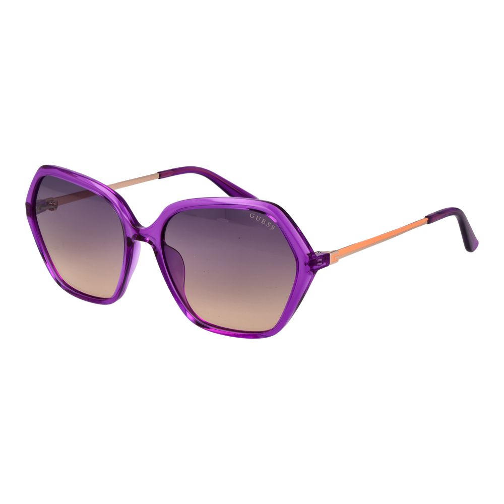 Violette Sonnenbrille aus Kunststoff