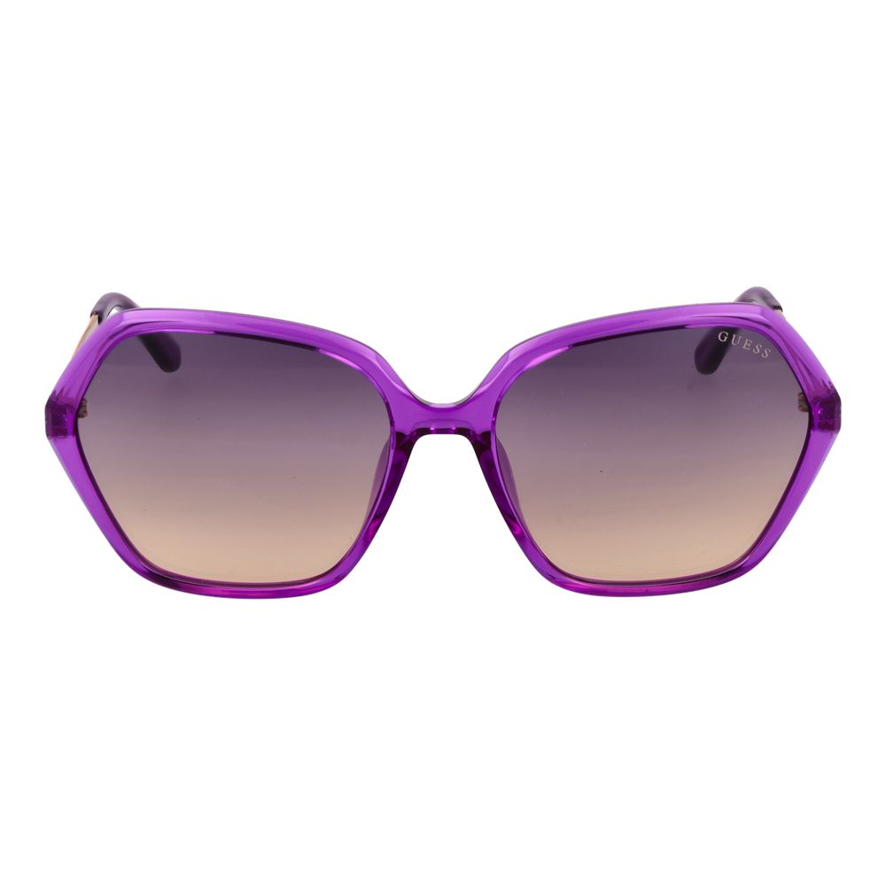 Violette Sonnenbrille aus Kunststoff