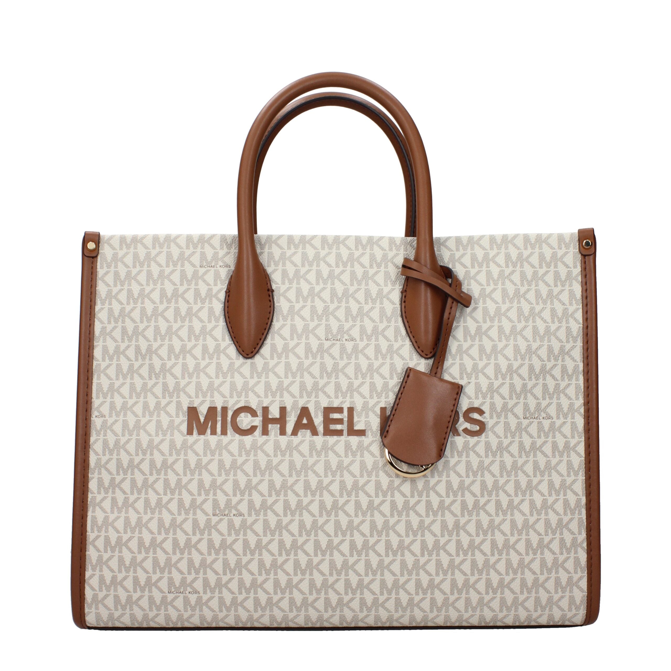 Beige Stoff-Handtasche