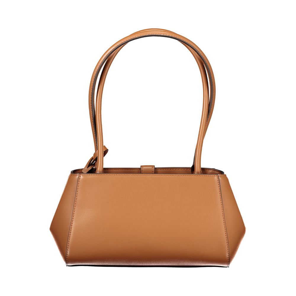 Guess Handtasche für Damen aus braunem Polyurethan