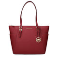 Rote Leder Schultertasche