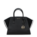 Michael Kors Schwarze Lederhandtasche
