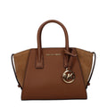 Braune Lederhandtasche