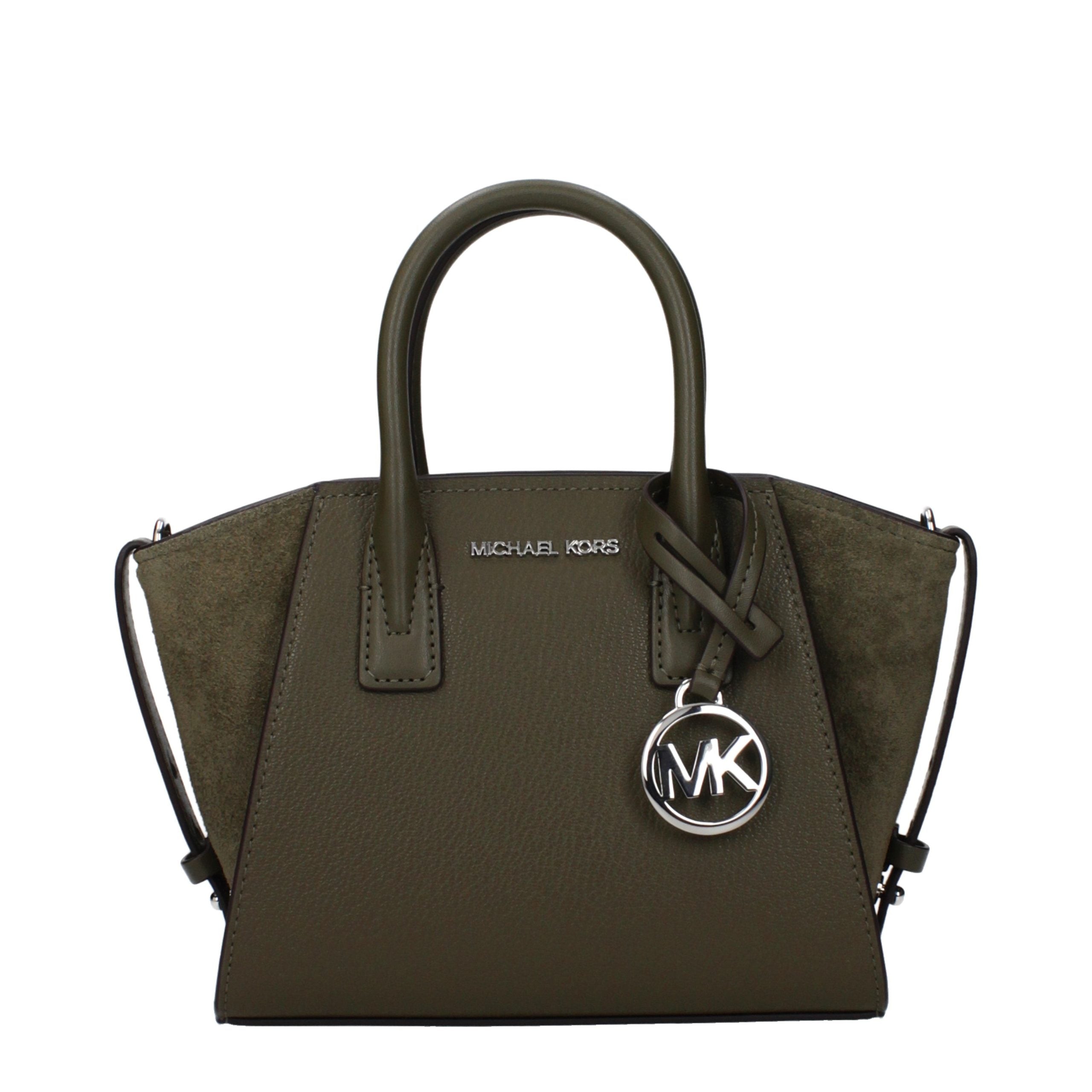 Michael Kors Grüne Damenhandtasche aus Lede