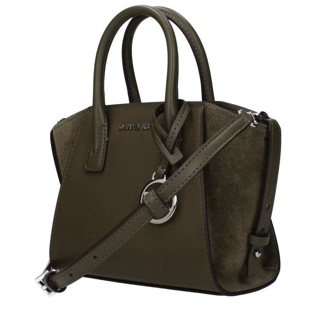 Michael Kors Grüne Damenhandtasche aus Lede