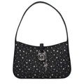 Michael Kors Schwarze Stoffhandtasche
