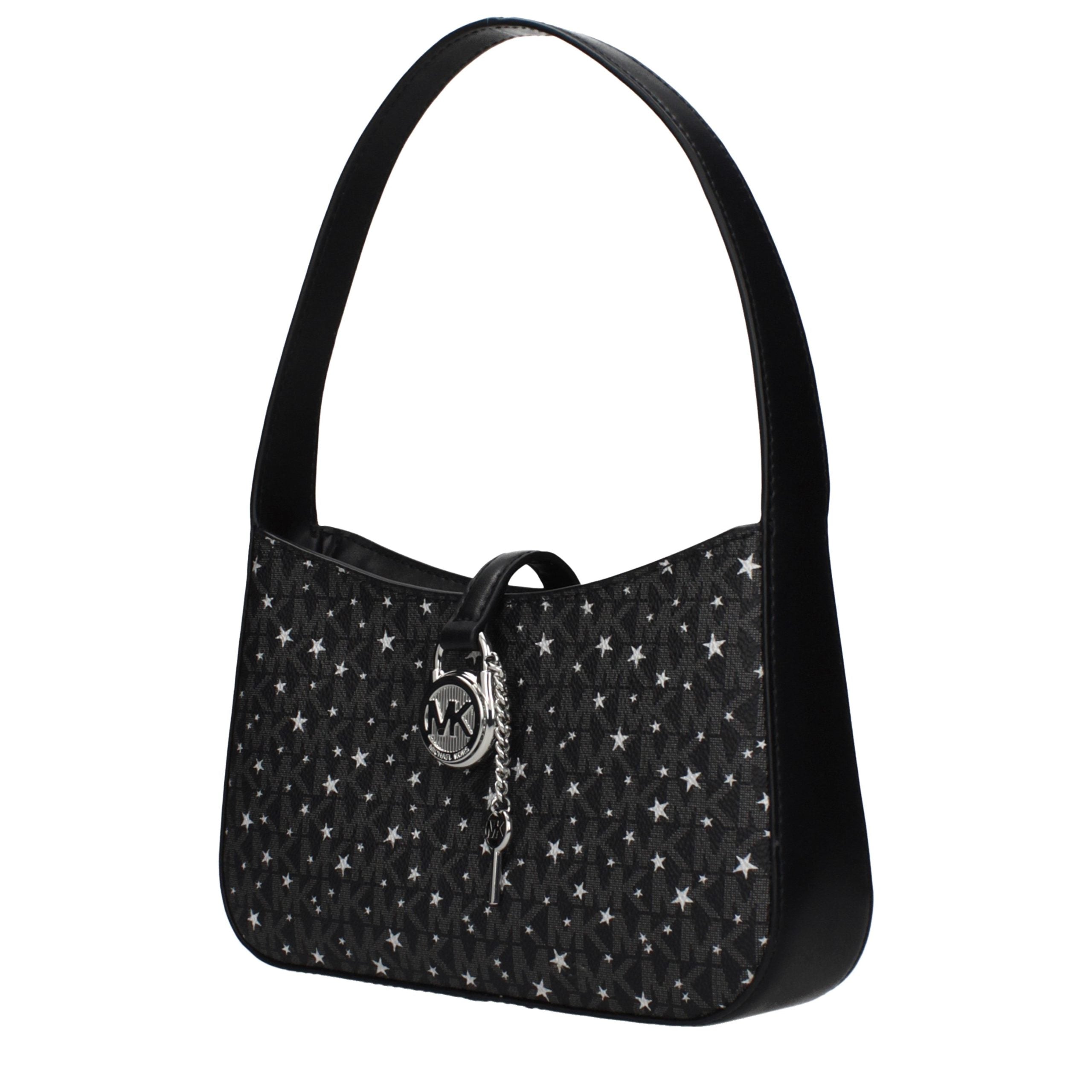 Michael Kors Schwarze Stoffhandtasche
