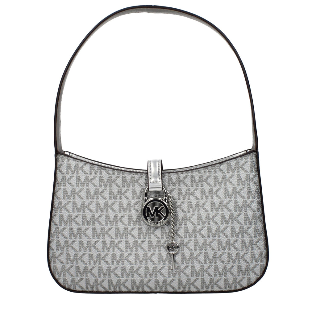 Michael Kors Graue Stoffhandtasche