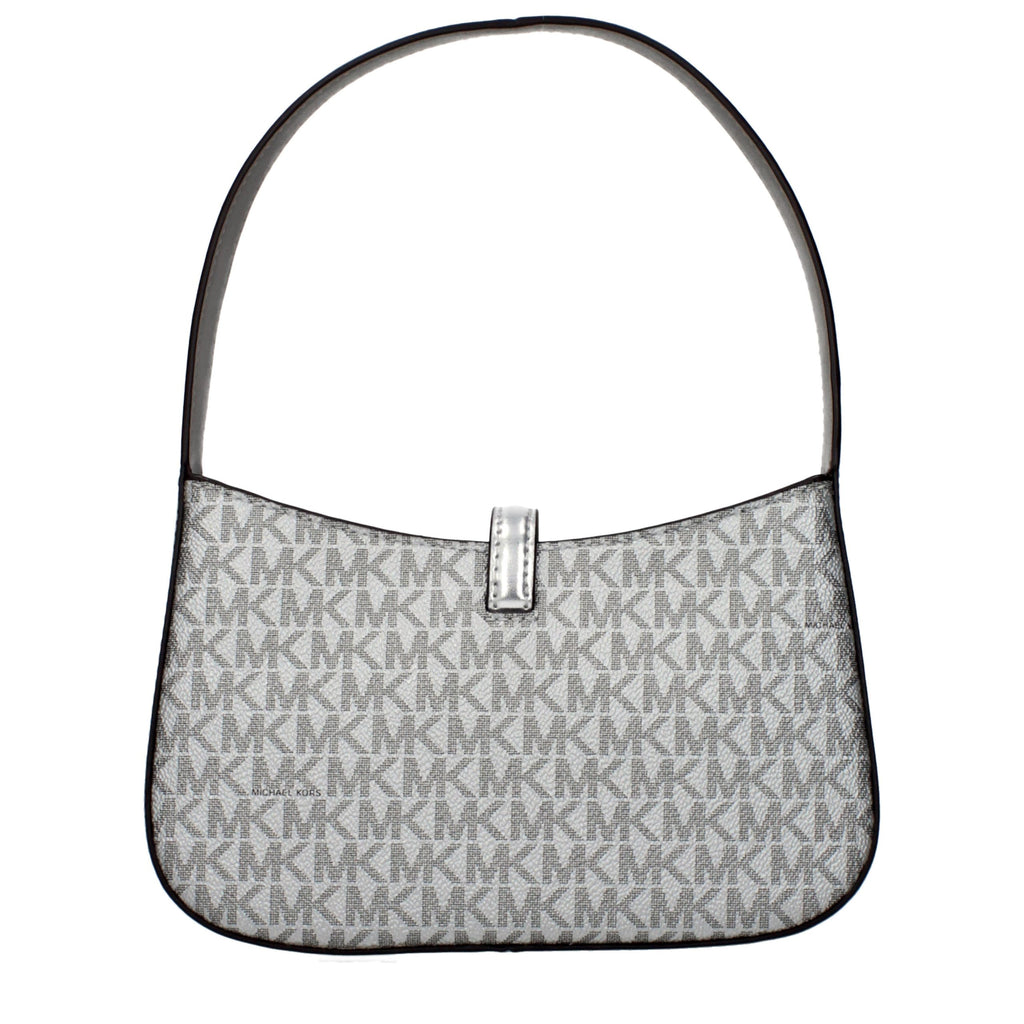 Michael Kors Graue Stoffhandtasche
