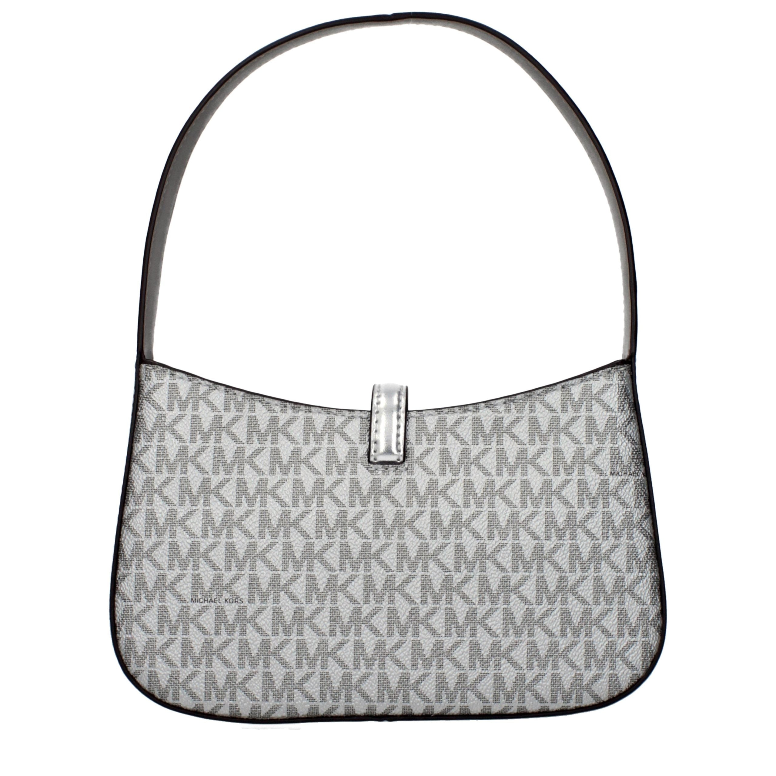 Michael Kors Graue Stoffhandtasche