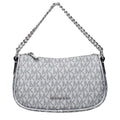 Michael Kors Graue Stoffhandtasche