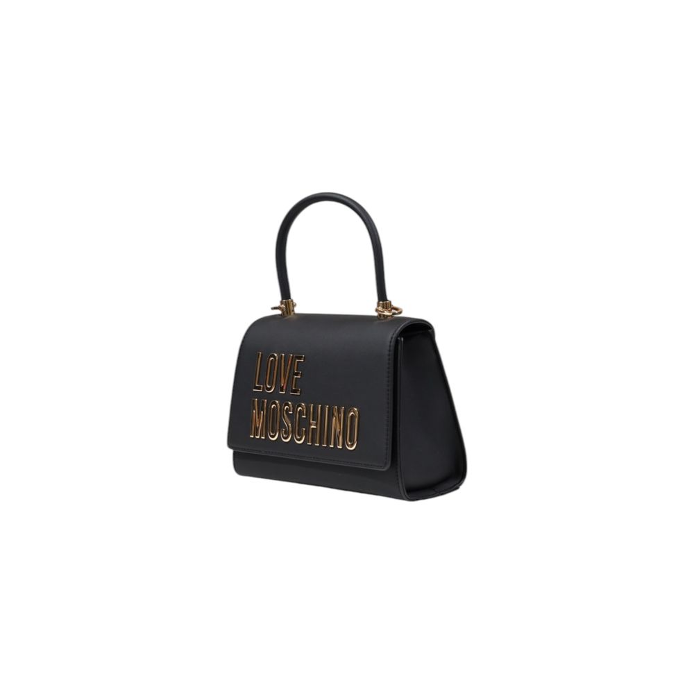 Love Moschino Zweifarbige Handtasche aus Polyethylen