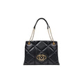 Love Moschino Schwarze Handtasche aus Polyethylen