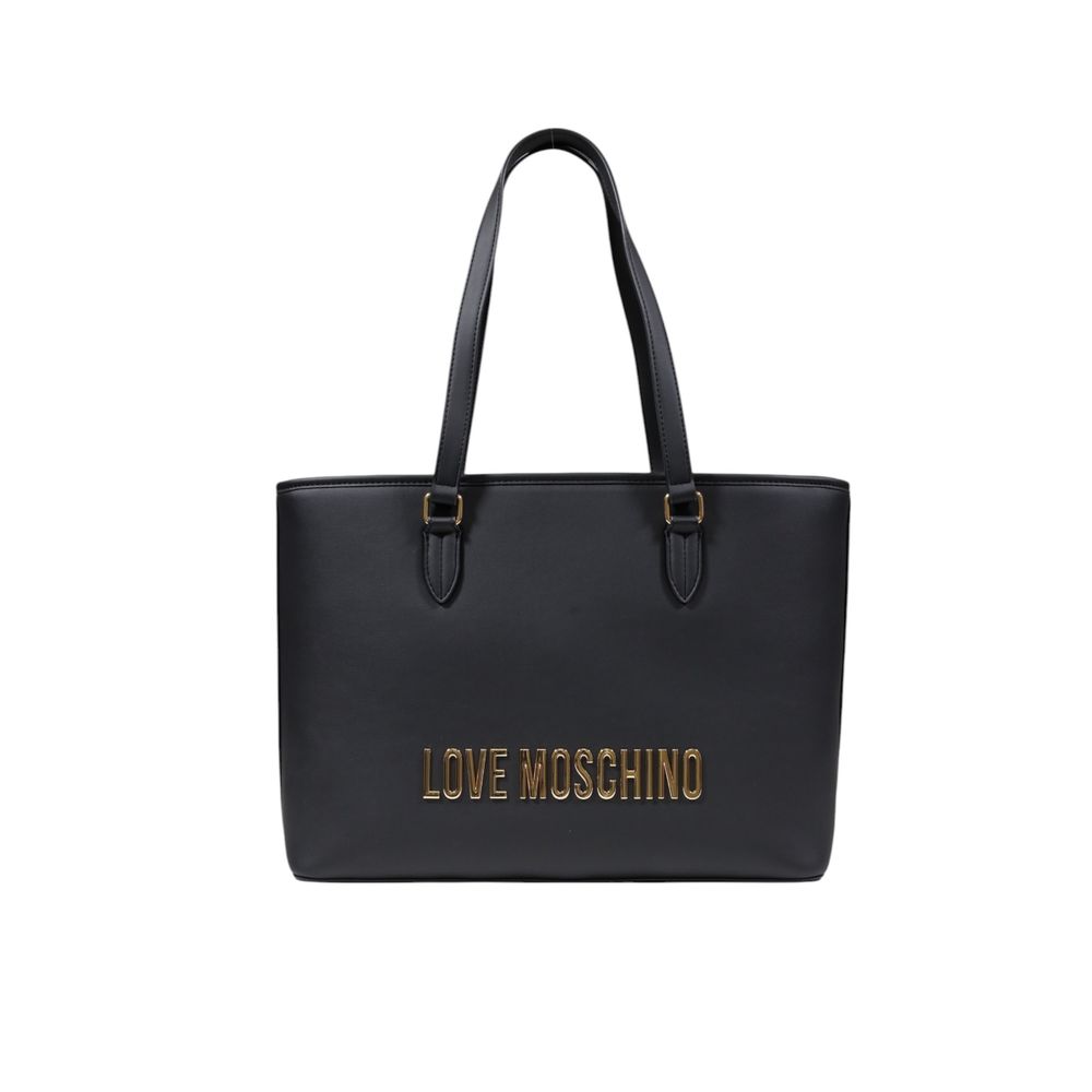 Love Moschino Zweifarbige Handtasche aus Polyethylen