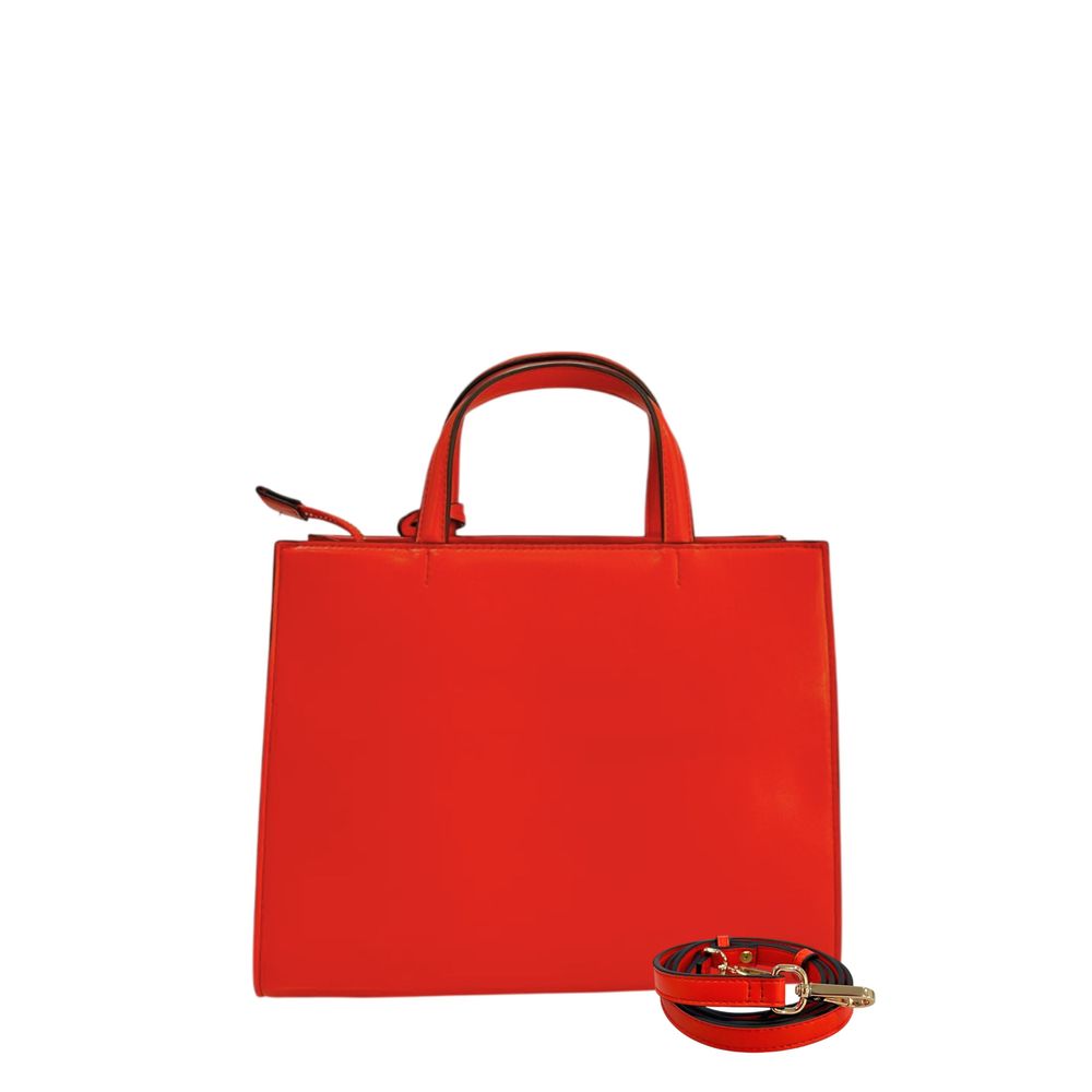 Twinset Orange Kunstleder-Handtasche für Damen