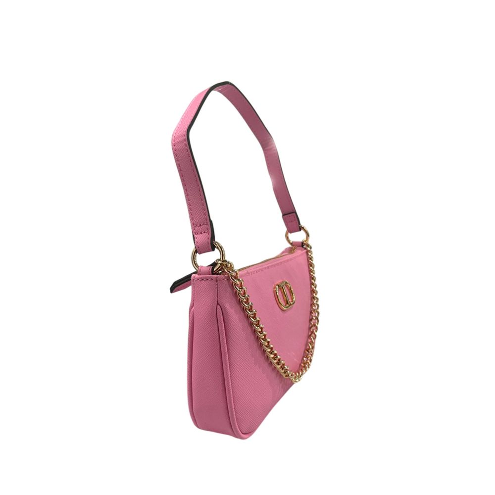 Twinset Weiße Damenhandtasche aus PU