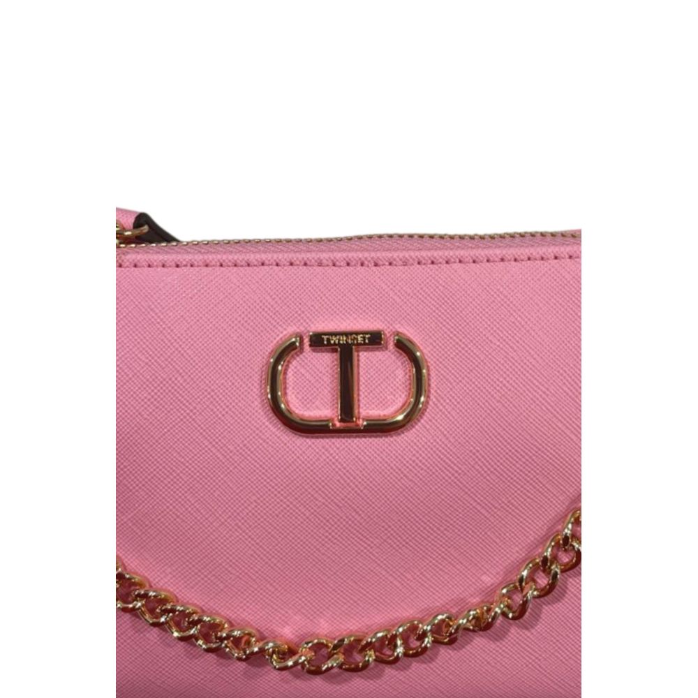 Twinset Weiße Damenhandtasche aus PU