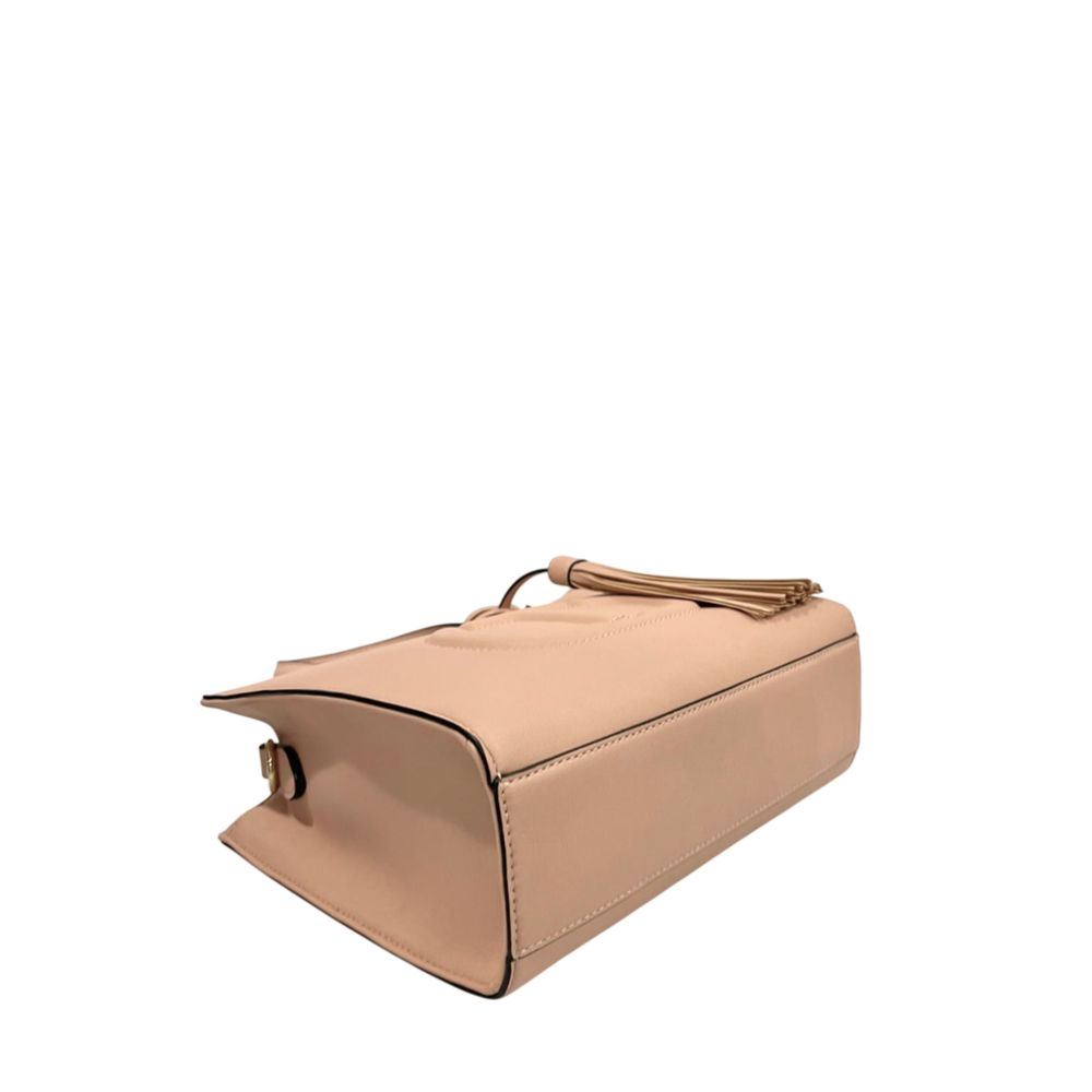 Twinset Damenhandtasche aus pinkfarbenem PU