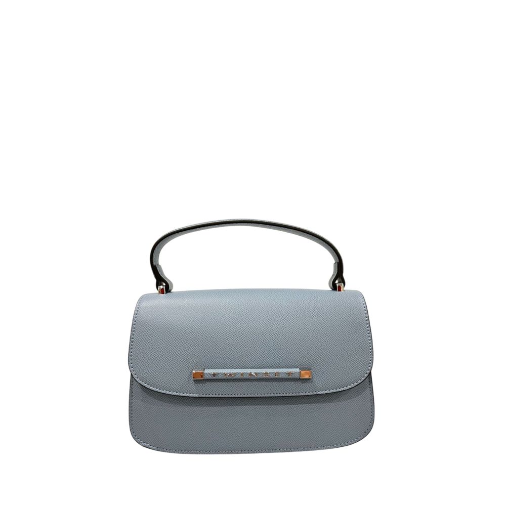 Twinset Blaue PU-Damenhandtasche