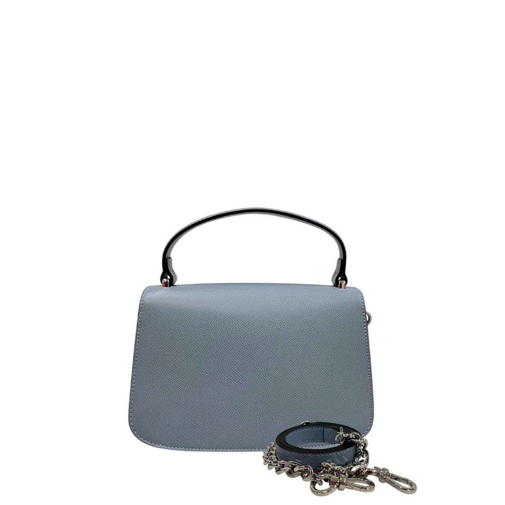 Twinset Blaue PU-Damenhandtasche