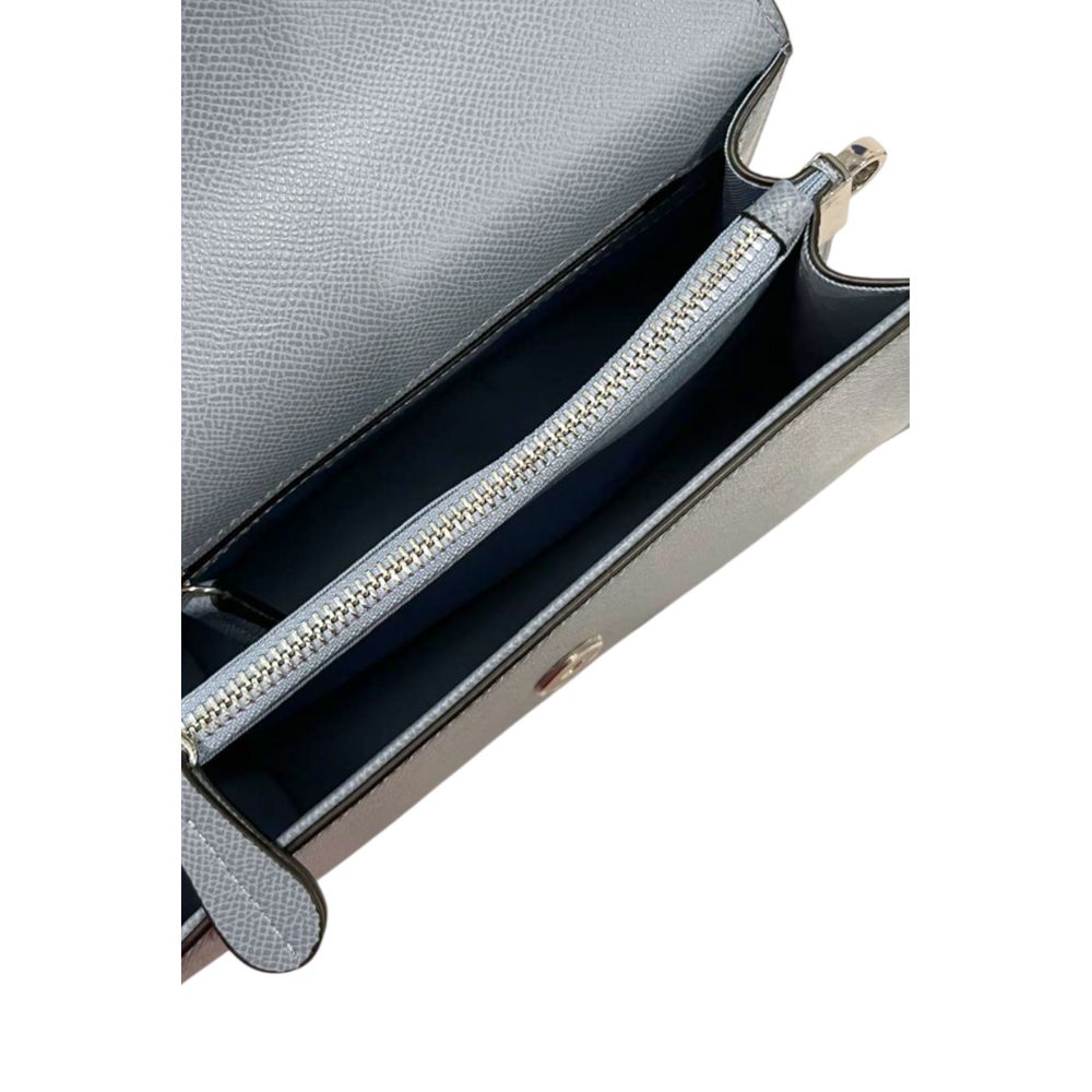 Twinset Blaue PU-Damenhandtasche