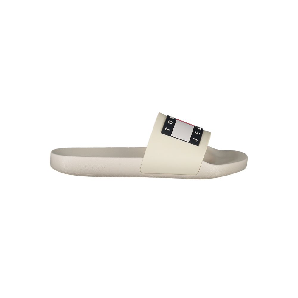 Tommy Hilfiger Beiger Herren-Slipper aus Polyurethan