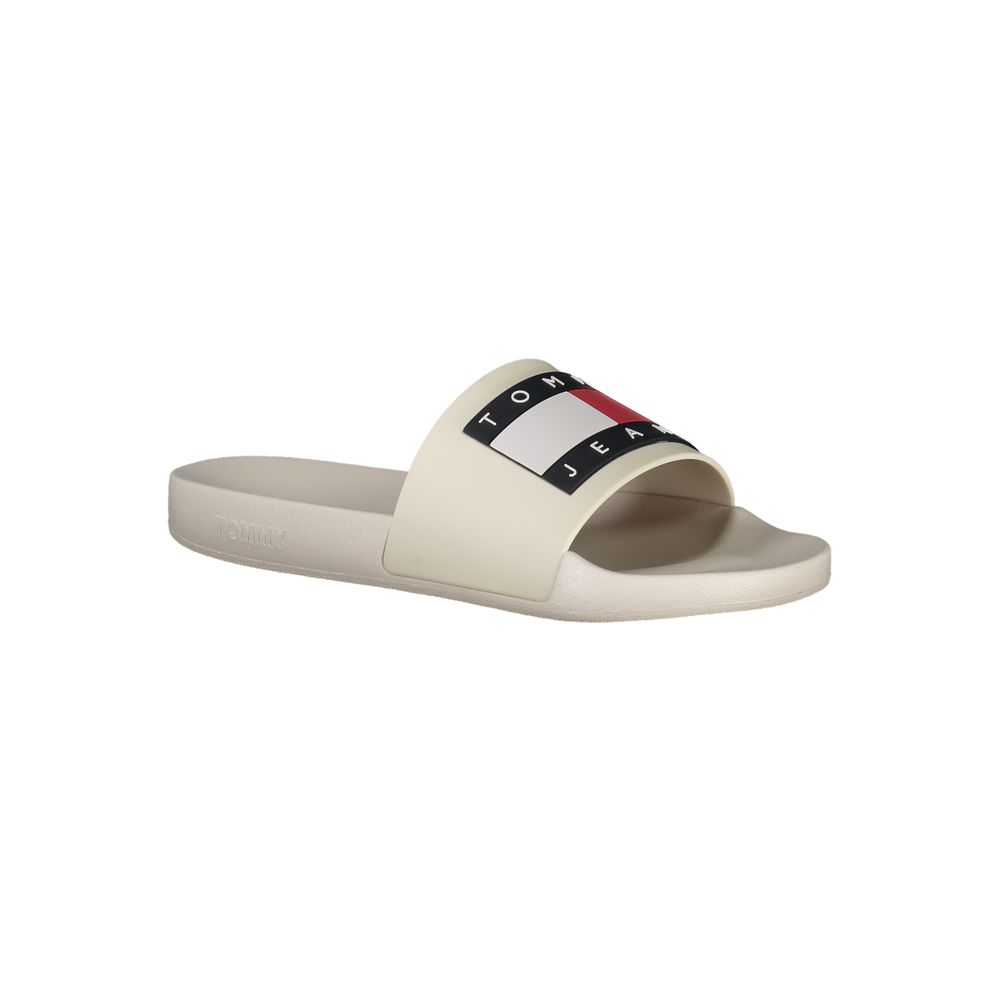 Tommy Hilfiger Beiger Herren-Slipper aus Polyurethan