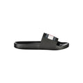 Tommy Hilfiger Schwarze Herren-Slipper aus Polyurethan