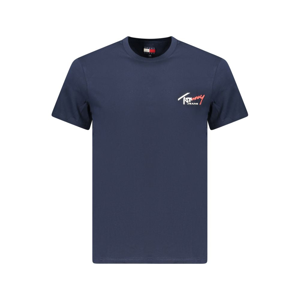 Tommy Hilfiger Blu Baumwoll-T-Shirt für Herren
